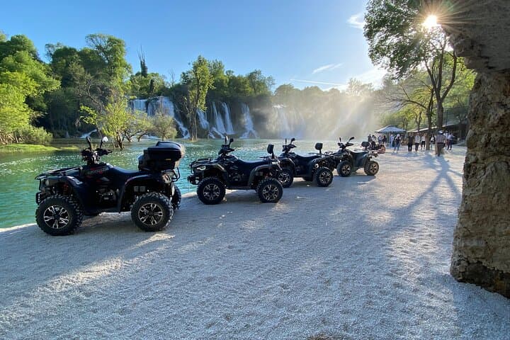 Half-Day ATV Quad Tour in Inland Dalmatia: Kravica Falls, Biokovo Skywalk & Vineyards