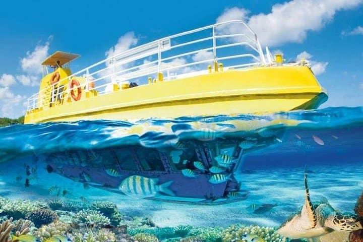 Subsea Subsee: Glass-Bottom Submarine Tour to Punta Nizuc Reef photo 1