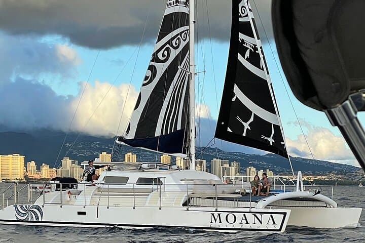 Waikiki Sunset Cocktail Sail on the Moana Catamaran photo 3
