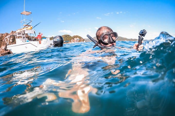 Isla Tortuga Boat Tour from Paquera — White Sand, Snorkel & Spider Monkeys