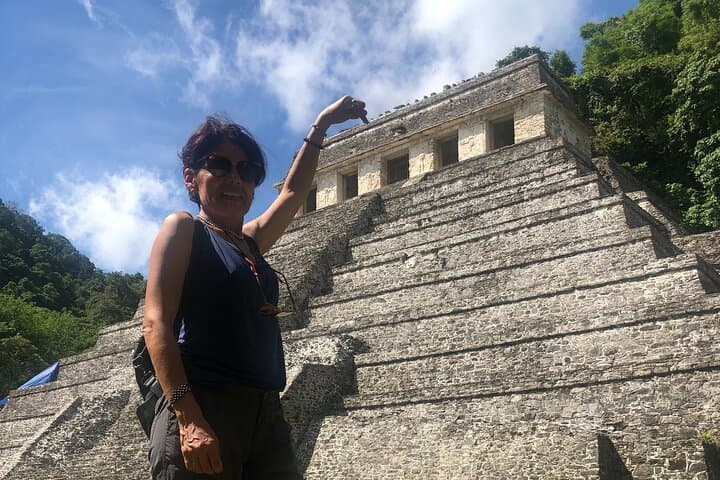 Palenque Archaeological Site Day Trip from Villahermosa — Temples & Agua Azul photo 3