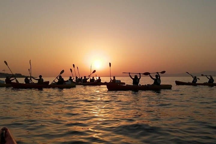 Sunset Sea Kayaking and Snorkelling Around Dubrovnik's City Walls photo 1