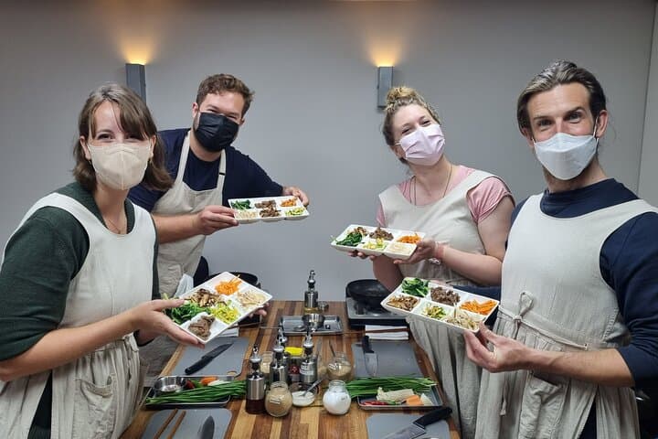 Hands-On Korean Cooking Class in Haeundae — Bapsang Experience in Busan photo 2