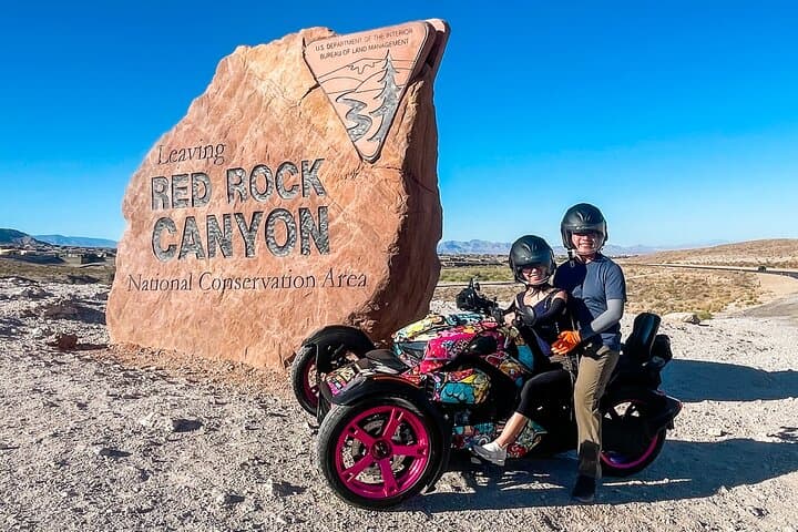Couples Can-Am Ryker Red Rock Canyon Private Tour from Las Vegas photo 2