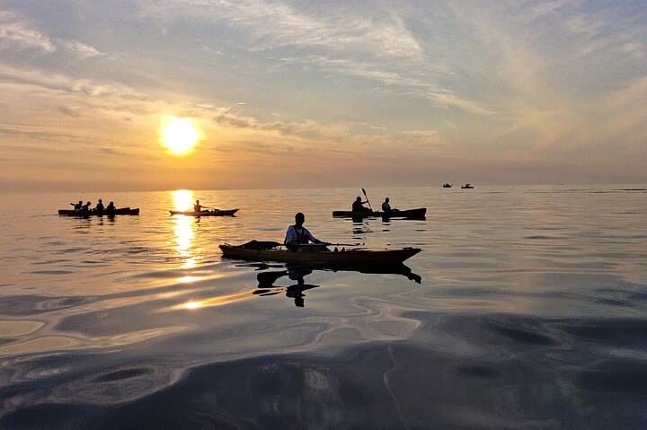 Rovinj Sunset Kayaking Tour: Paddle Around St. Catherine & Figarola photo 4