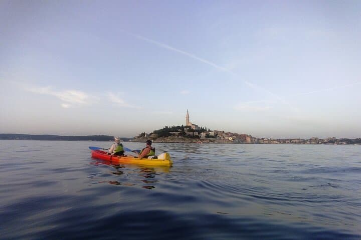 Rovinj Sunset Kayaking Tour: Paddle Around St. Catherine & Figarola photo 5