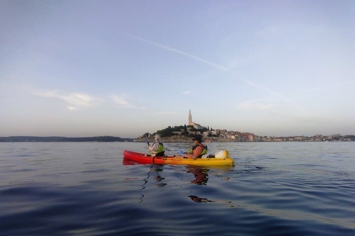 Rovinj Sunset Kayaking Tour: Paddle Around St. Catherine & Figarola photo 6