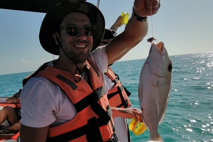 Private Fishing Tour in Holbox Island: Catch, Cook, and Learn with Local Captains photo 1