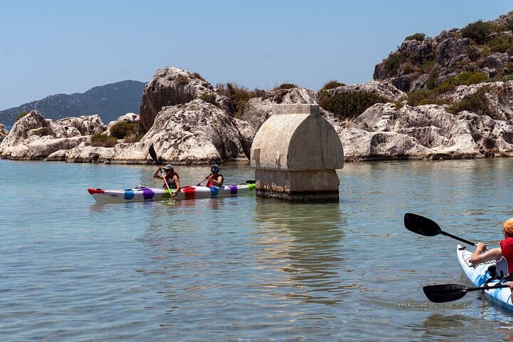Kekova Sea Kayak from Kaş — Guided Day Trip to the Sunken City photo 3