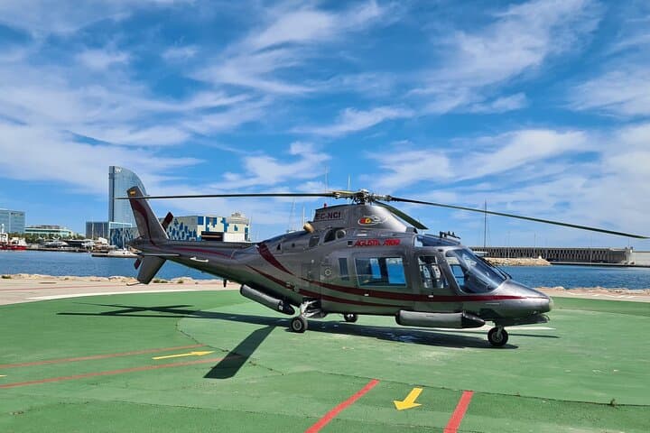 Barcelona Panoramic Helicopter Flight with Port Vell Boat Transfer photo 3