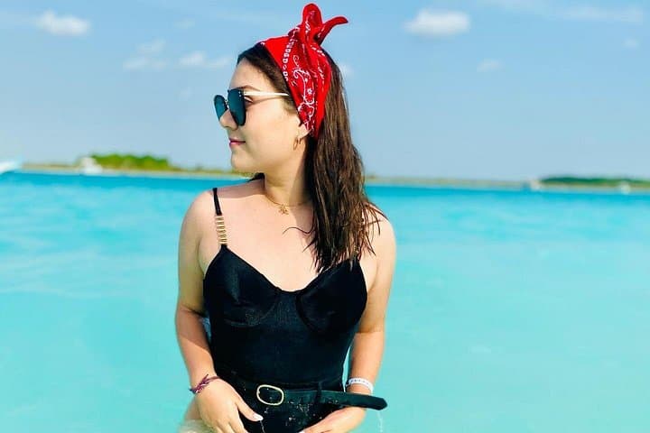 Bacalar 7 Colors Lagoon Pontoon Tour: Cenotes, Stromatolites & Pirates' Canal photo 4