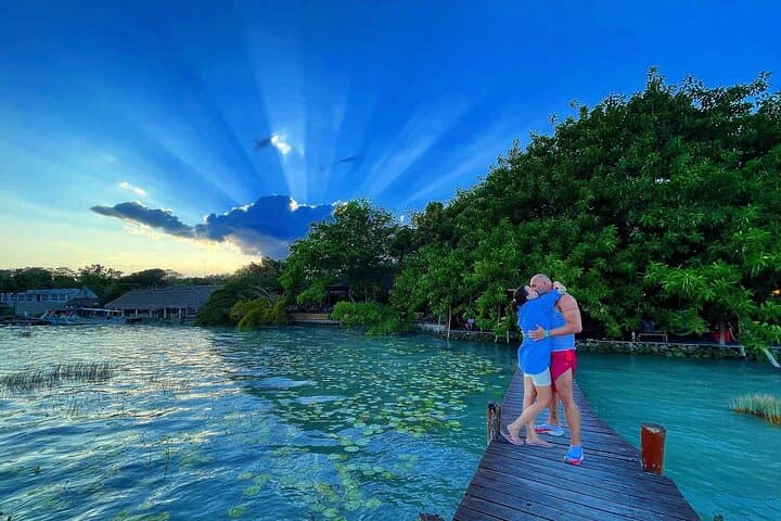 Perfect Day in Bacalar: Seven Colors Pontoon Cruise from Tulum photo 2