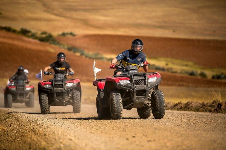 Sacred Valley ATV Adventure: Half-Day Maras, Moray & Lakes Tour from Cusco