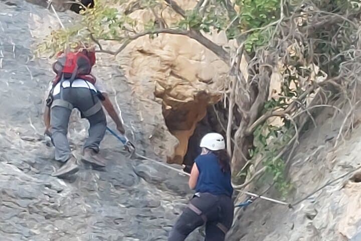 Snake Canyon Canyoneering in Oman — Guided Shared Abseil & Swim Adventure photo 2