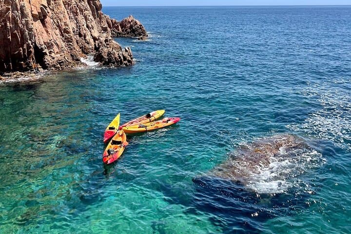 Costa Brava Kayak & Snorkel: Cliff Jumps, Coves & Picnic from Barcelona photo 2