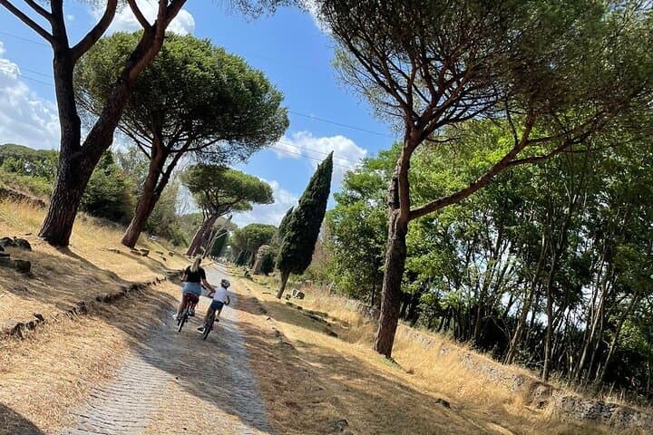 Appia Antica E‑Bike Tour & Roman Quarry Underground Visit — Rome Cycling Experience photo 6