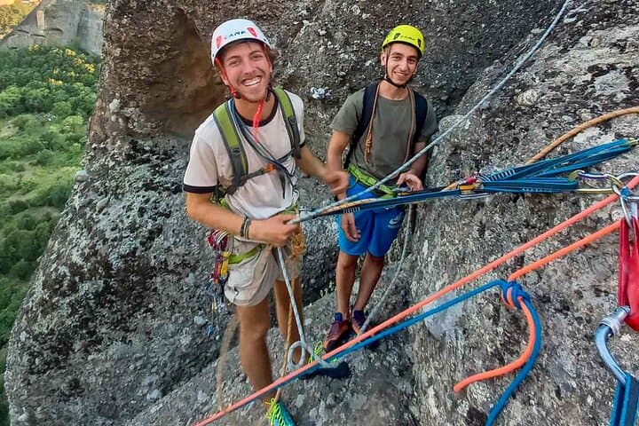 Beginner Rock Climbing in Corfu: Sea-View Top-Rope Climbs from Makrades photo 3