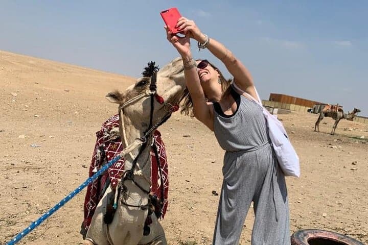 Private 2-Hour Camel or Horse Ride Around the Giza Pyramids — Hotel Pickup Included photo 2