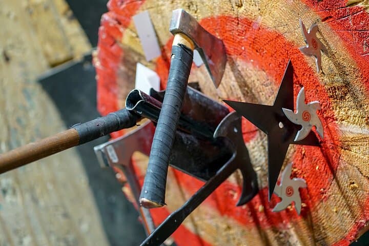 Axe Throwing on Fremont Street — Las Vegas Downtown Axe-Throwing Experience