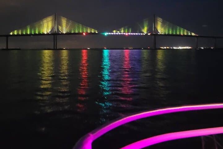 St. Petersburg Sunset Cruise: Skyway Bridge, Dolphins & Coastal Views photo 2