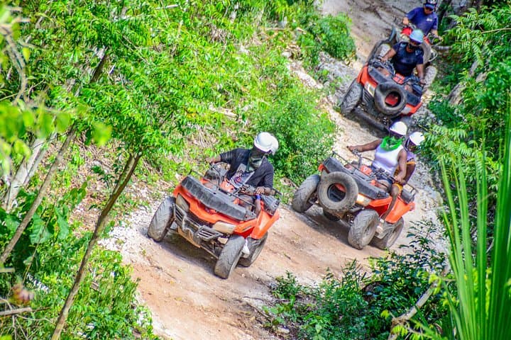 Cancun ATV, Zipline & Cenote Adventure: Jungle Ride, Swim and Lunch photo 3