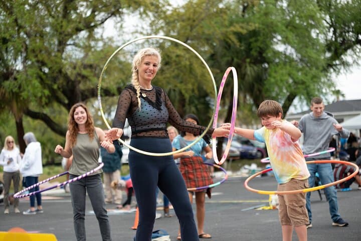 Hula-Hoop Yoga by the Bay: Playful Balance in Panama City Beach photo 4