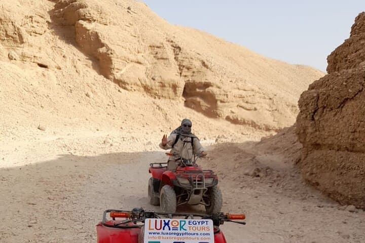 Sunrise & Sunset Quad Bike Adventure on Luxor’s Desert Outskirts photo 2