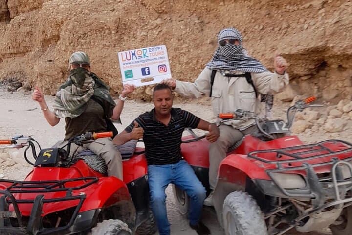 Sunrise & Sunset Quad Bike Adventure on Luxor’s Desert Outskirts photo 3