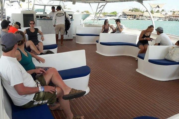 Private Catamaran to Isla Mujeres from Cancún — Snorkel, Beach Club & Open Bar photo 2