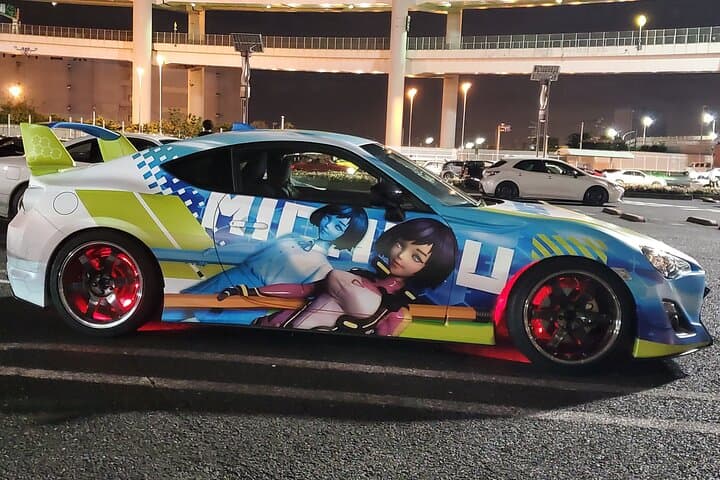 Luxury Van Ride to Daikoku Car Meet: Tokyo Night Skyline & JDM Showcase photo 3
