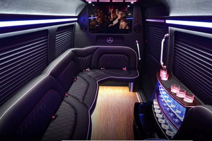 Fort Lauderdale Luxury 14‑Passenger Sprinter Party Bus — Private 3‑Hour Tour