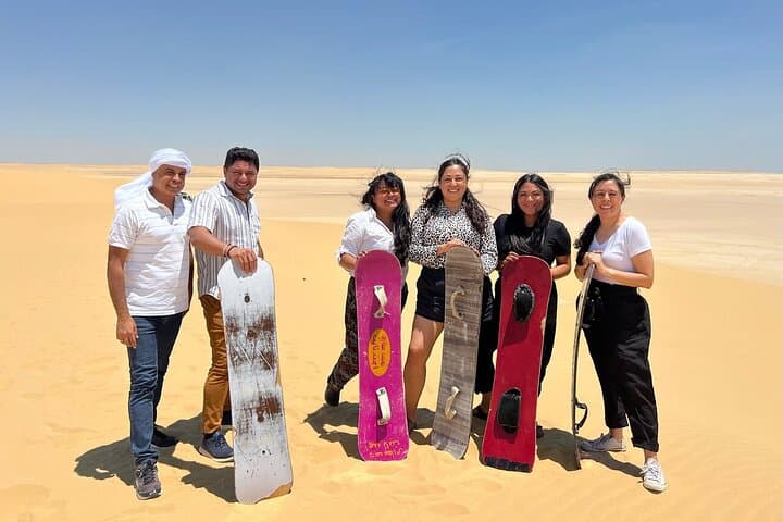Fayoum Day Trip: Sandboarding, Lake Qarun & Farm Lunch in Tunis Village