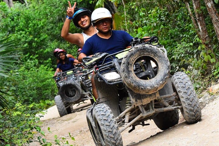 Riviera Maya Jungle Combo: ATVs, Ziplines, Horseback & Cenote Swim from Cancún photo 2
