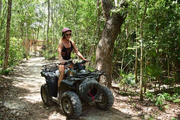 Jungle Combo: ATV, Zipline & Cenote Adventure from Playa del Carmen photo 6