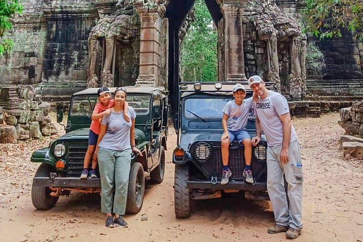 Angkor Jeep Tour Discovery: Angkor Wat, Bayon & Ta Prohm by Army Jeep with Lunch photo 2