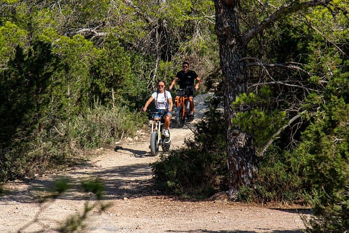 Guided E‑Bike Tour in Ibiza: Coastal Paths, Organic Farms & Cala Nova Swim photo 2