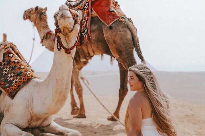Full-Day Giza Pyramids, Sphinx, Egyptian Museum & Sunset Felucca — Private Cairo Tour