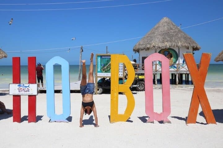 Holbox and Punta Mosquito Day Trip from Playa del Carmen: Ferry, Golf Cart, and Sandbar Reflections