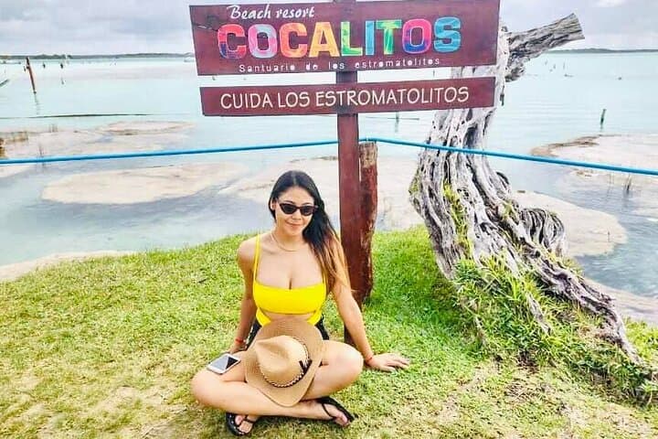 Perfect Day in Bacalar: Seven Colors Pontoon Cruise from Tulum photo 4