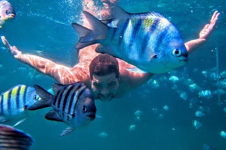 Arraial do Cabo Boat Tour with Lunch — Farol Island, Blue Cave & Snorkeling photo 1