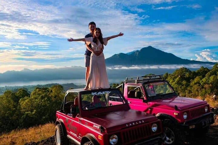 Mount Batur Sunrise Jeep Tour: Black Lava, Black Sand & Hot Springs
