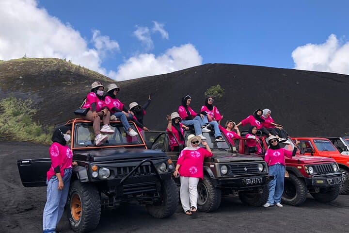 Mount Batur Sunrise Jeep Tour: Black Lava, Black Sand & Hot Springs photo 2