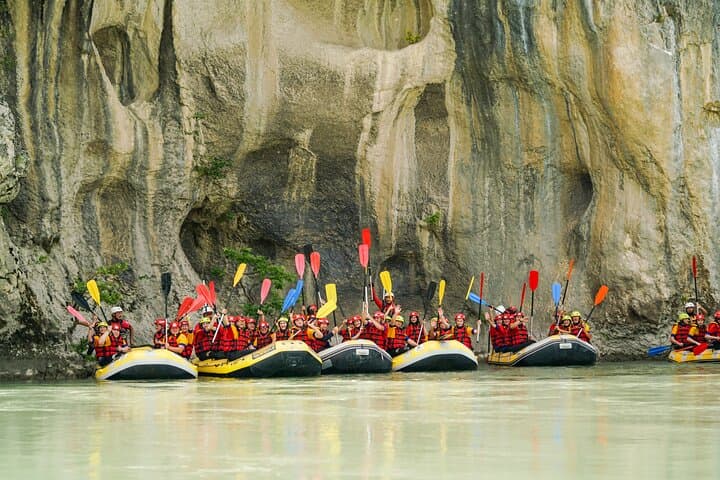 Rafting the Wild Vjosa River: Class II–III Rapids Near Gjirokastër photo 2