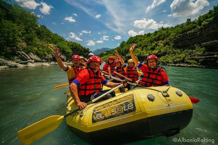 Rafting the Wild Vjosa River: Class II–III Rapids Near Gjirokastër photo 5