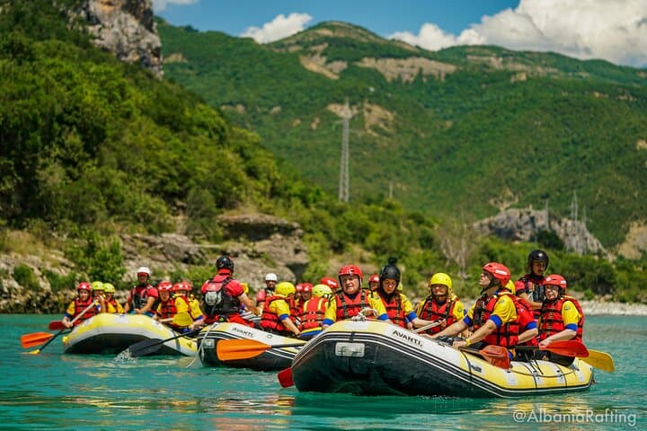 Rafting the Wild Vjosa River: Class II–III Rapids Near Gjirokastër photo 6