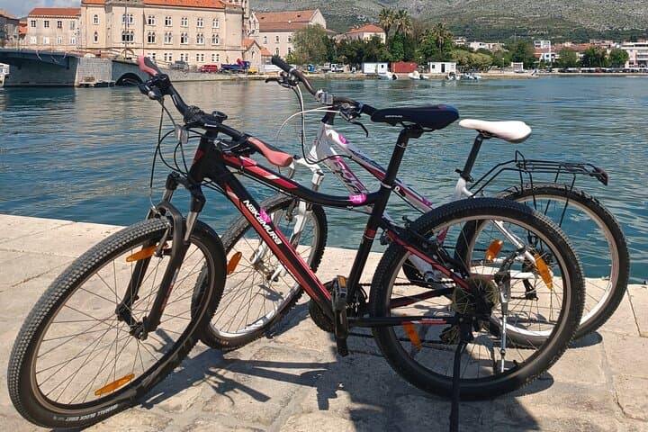 Coastal Bike Rental and Island Loop from Trogir