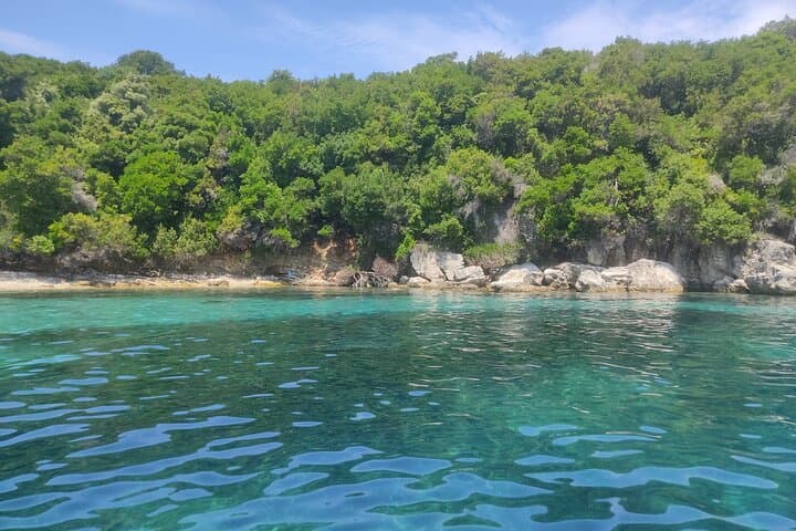 Northeast Corfu Private Boat Cruise: Blue Caves, Barbati & Vido Island photo 3