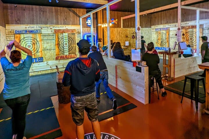 Hatchet Hangout Axe Throwing in Clearwater: 90-Minute Guided Session photo 5