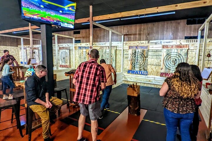 Hatchet Hangout Axe Throwing in Clearwater: 90-Minute Guided Session photo 6