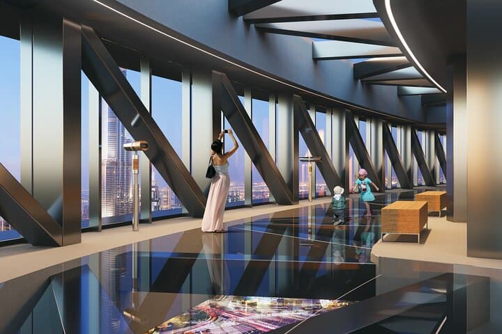 Sky Views Dubai Observatory: Glass Slide, 46m Glass Floor & Burj Khalifa Views photo 4